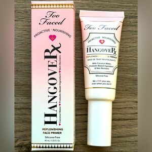 TOO FACED HANGOVER REPLENISHING FACE PRIMER 1.35 OZ (BRAND NEW IN BOX)